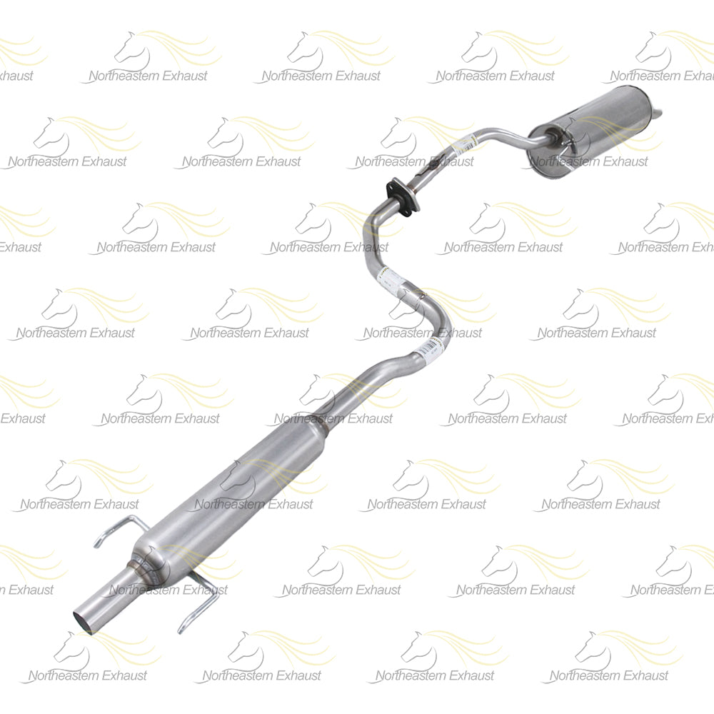 2004-2009 Toyota Prius 1.5L Exhaust Resonator Pipe and Muffler