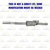 2007-2009 Dodge Sprinter 2500 & 3500 3.0L Exhaust Muffler