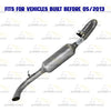 2011-2016 Scion TC 2.5L  Direct-Fit Exhaust Rear Muffler