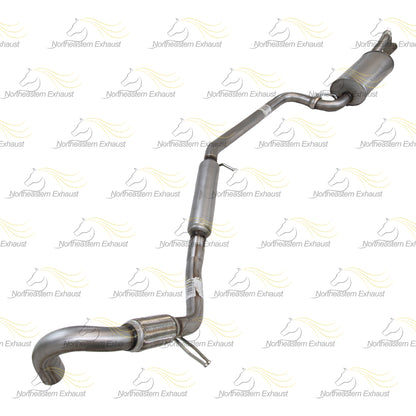 2011-2016 Chrysler Town & Country 3.6L Resonator Intermediate Pipe & Muffler Kit | Stainless Steel
