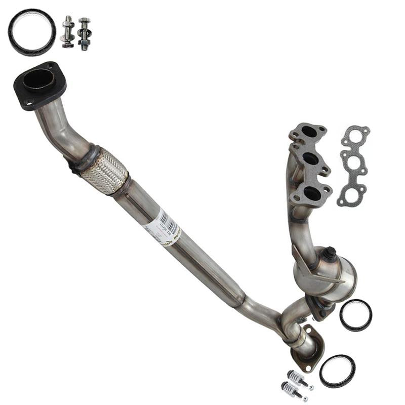 2004-2006 Toyota Sienna 3.3L Passenger Side Exhaust Catalytic Converter and Y Pipe Kit | EPA Approved | FWD